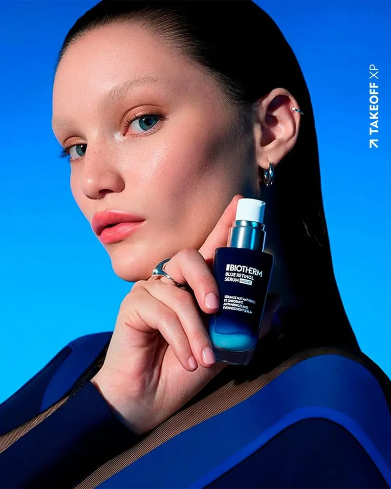 Biotherm Blue Retinol TikTok filter · visual 1